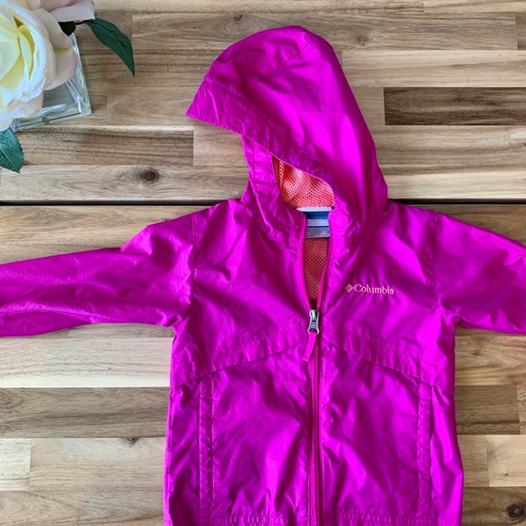 columbia toddler girl rain jacket